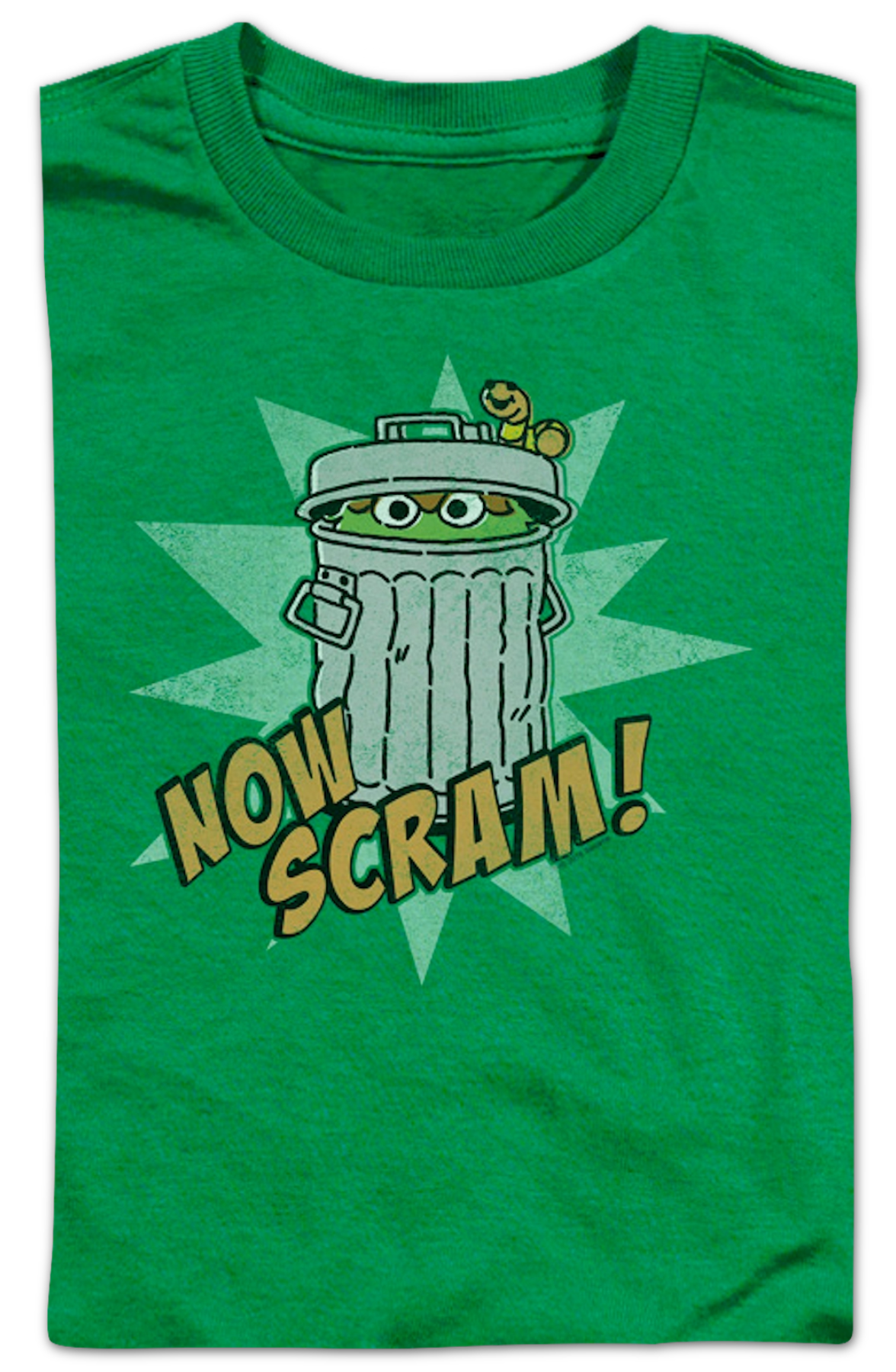 Youth Oscar The Grouch Now Scram Sesame Street Shirt product image 2
