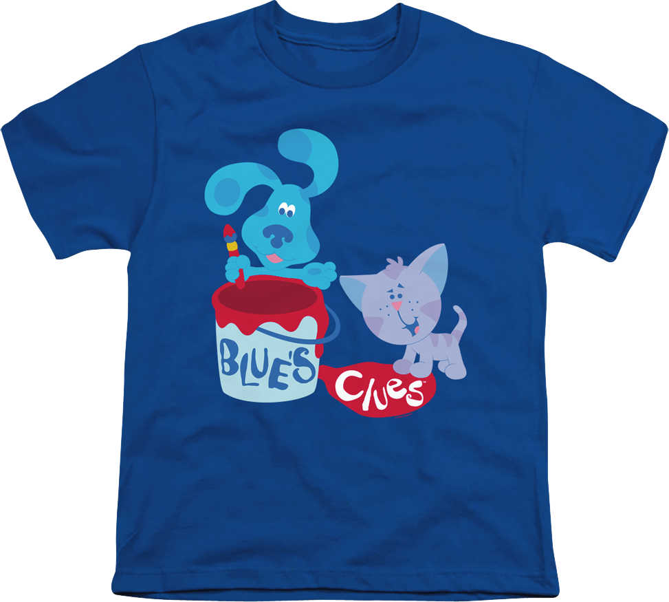 Youth Paint Can Blue's Clues Shirt product image 1