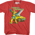 Youth Retro Bumblebee Transformers Shirt product image 1